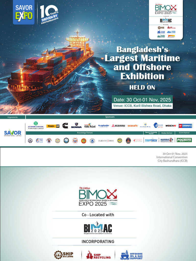 Post Show Report of BIMOX 2025 | PDF | Ships | World's Fair
