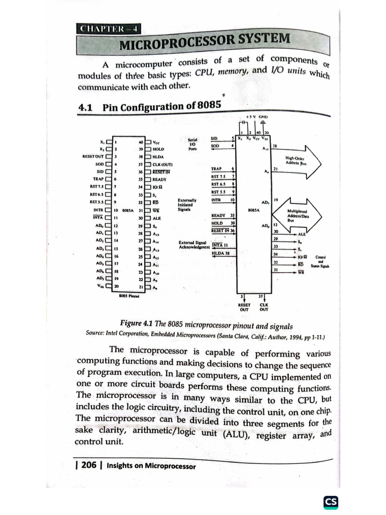 Pin Diagram and Memory | PDF