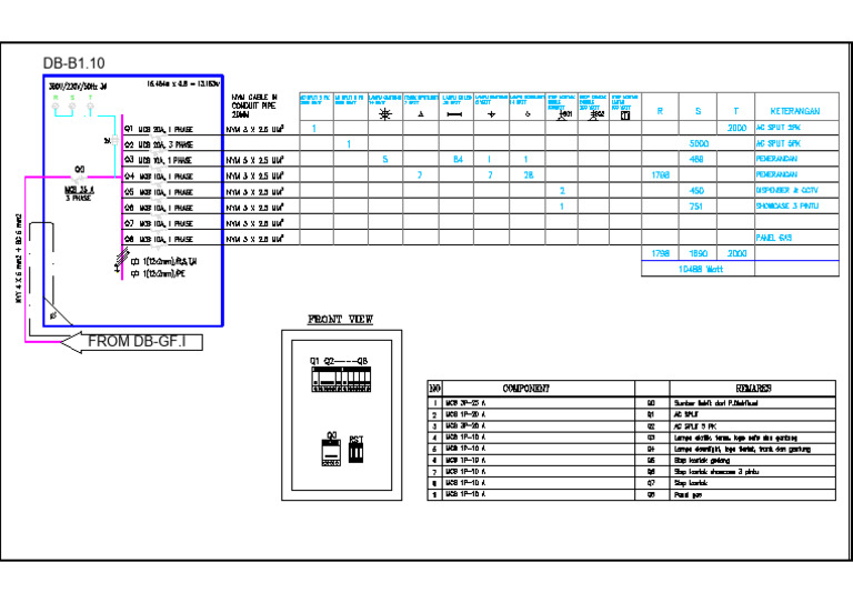 Contoh Single Line | PDF