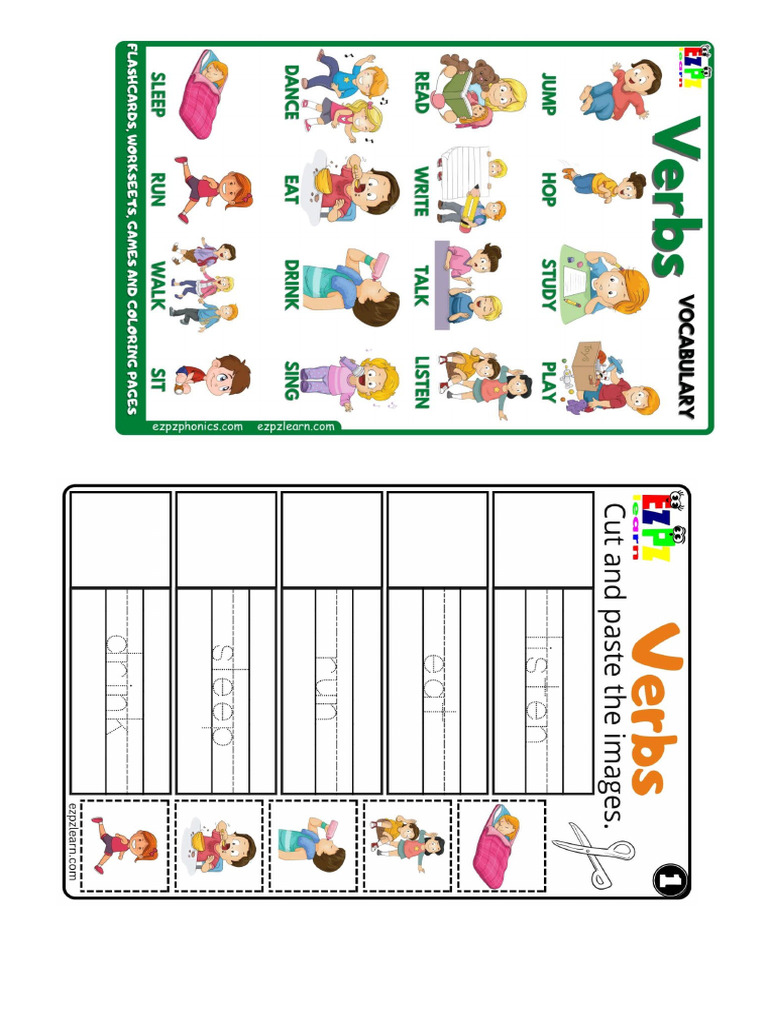 Action Words | PDF