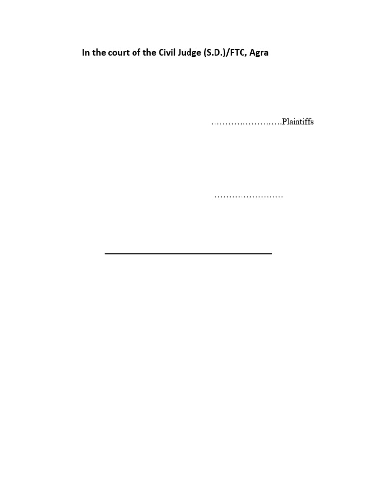 DRAFT 1 | PDF | Lawsuit | Justice