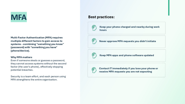 Mfa | PDF