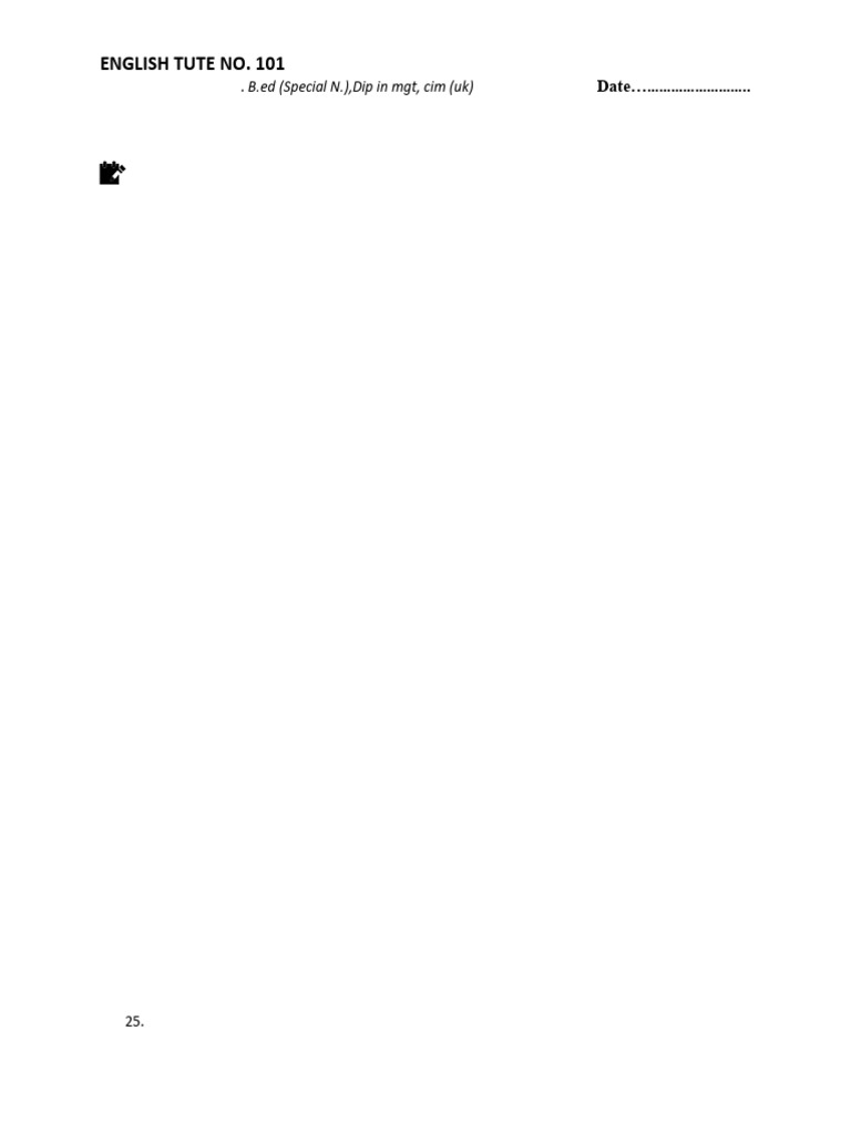 Exercise 44 | PDF