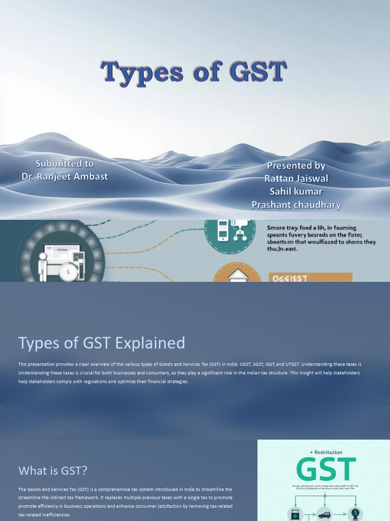 Types of GST Explained | PDF | Taxes | Governance