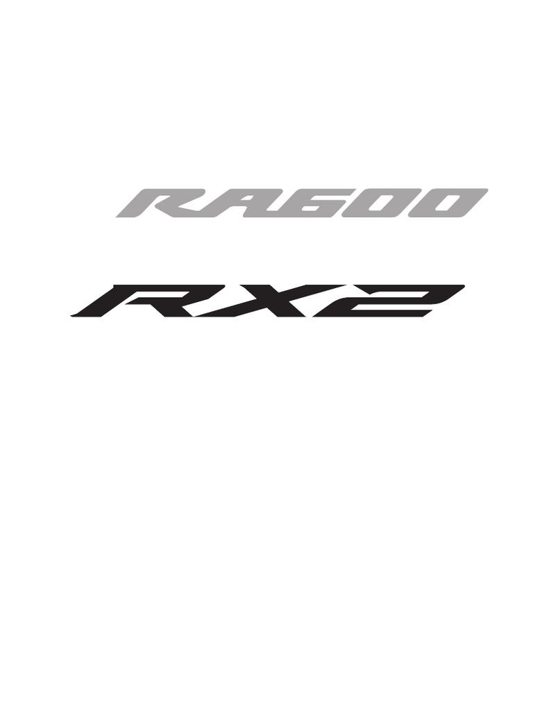 Logos RA600 RX2 | PDF