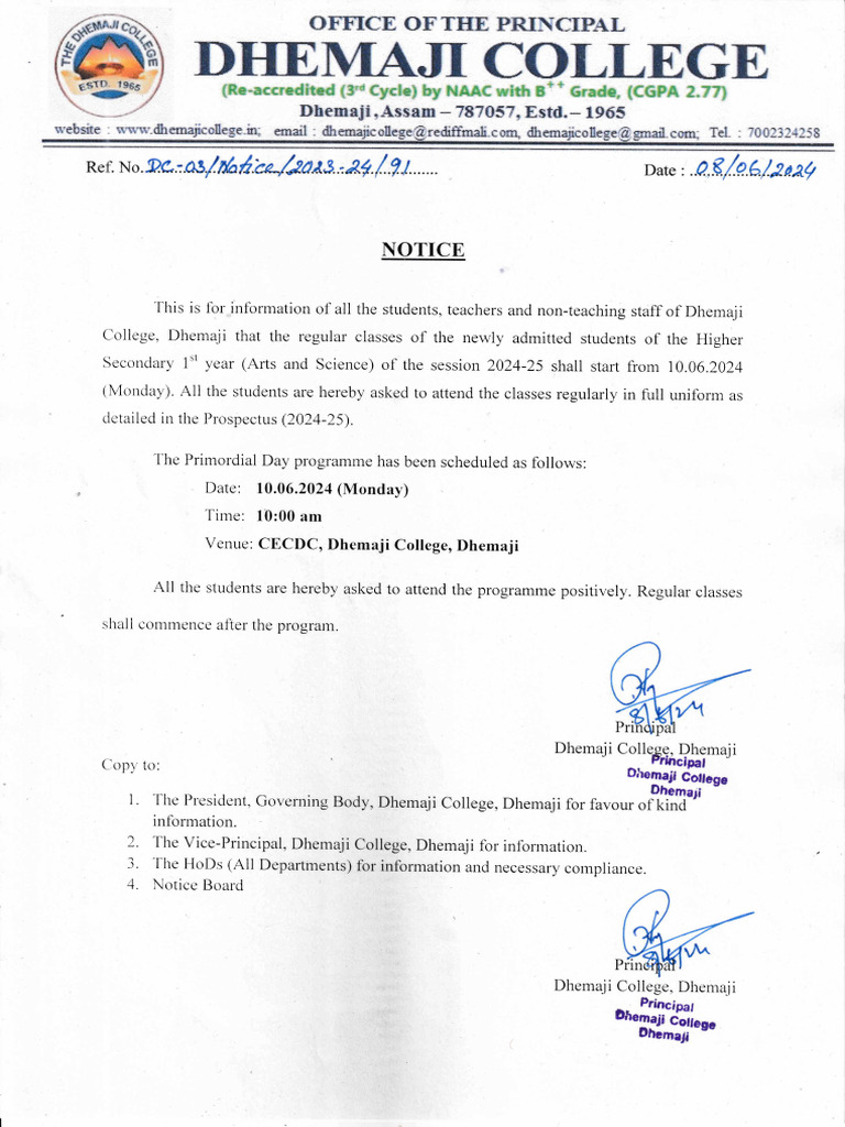 Class Notice | PDF