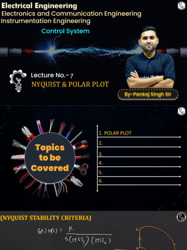 Nyquist Plot and Polar Plot 07 _ Class Notes | PDF