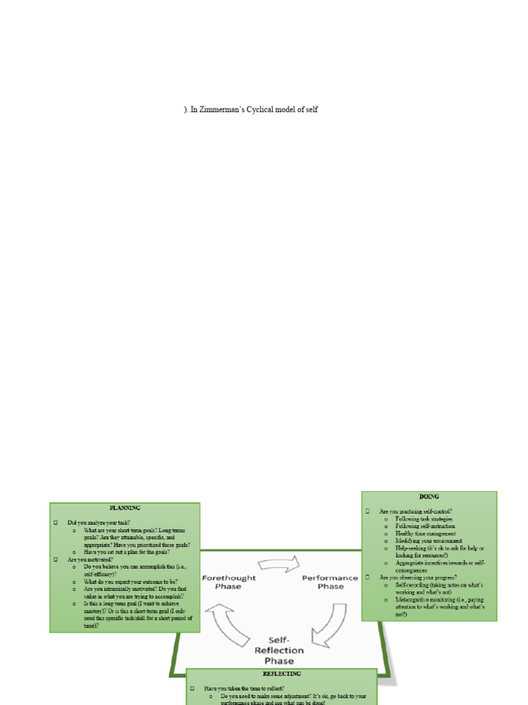 Srl Cyclical Checklist | PDF | Metacognition | Psychological Concepts