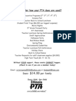 PTA - Miscellaneous Information
