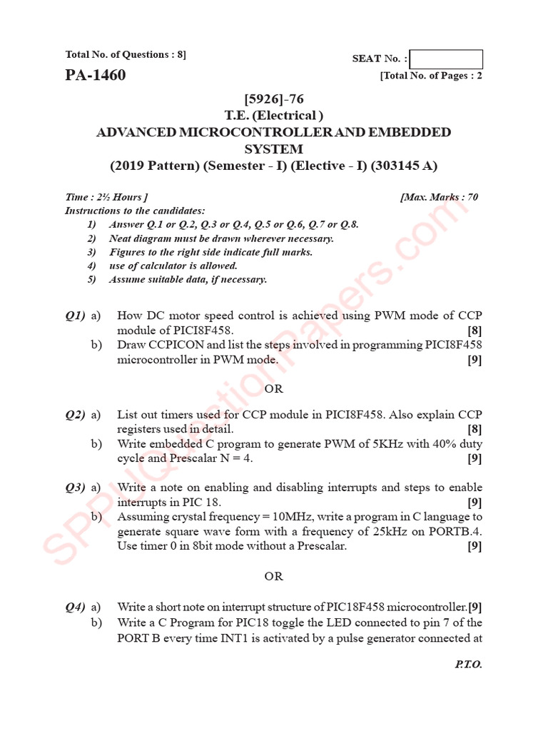 Be Electrical Engineering Semester 5 2022 November Advanced ...
