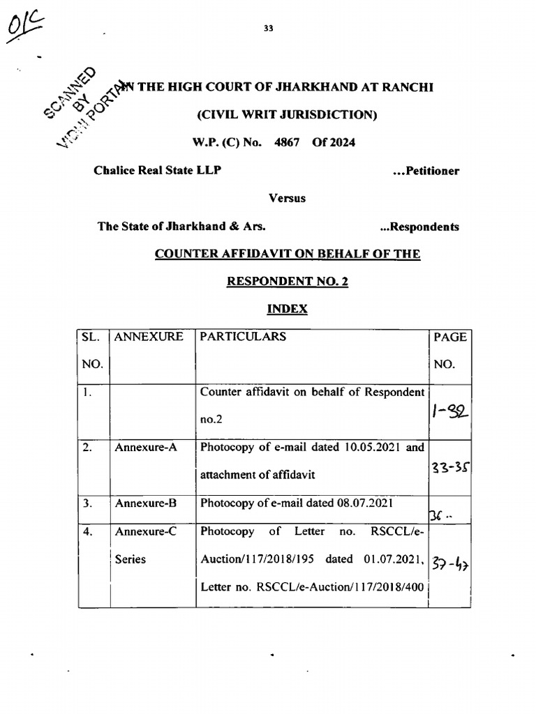 CA WPC 4867 | PDF