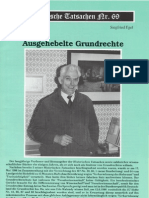 Historische Tatsachen - Nr. 69 - Siegfried Egel - Ausgehebelte Grundrechte (1997, 40 S., Scan)