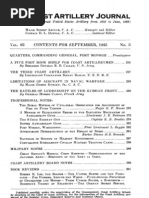 Coast Artillery Journal - Sep 1925