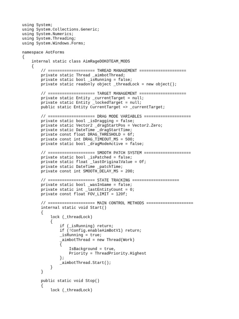 Aimbot Rage 2 (Copy) | PDF | Computer Programming | Software Engineering