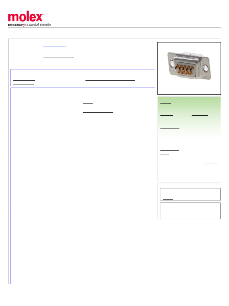 A700000008961379 | PDF | Electrical Connector | Materials