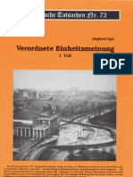 Historische Tatsachen - Nr. 72 - Siegfried Egel - Verordnete Einheitsmeinung - 1. Teil (1997, 40 S., Scan)
