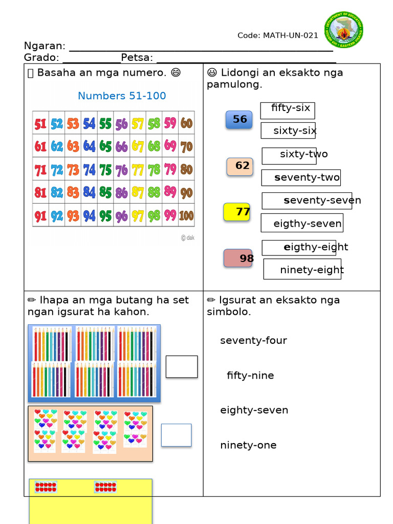 .Trashed 1778957856 21 LRP Worksheet Template Math Understanding ...