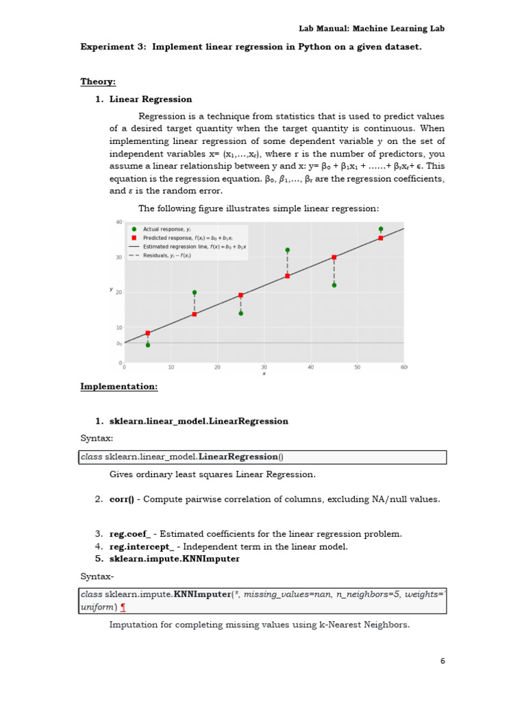 Experiment No. 03 Lab Manual | PDF