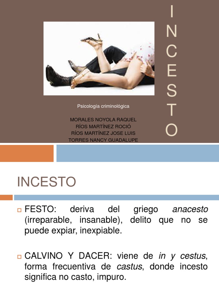 Incesto 10 | Incesto | Sicología y ciencia cognitiva