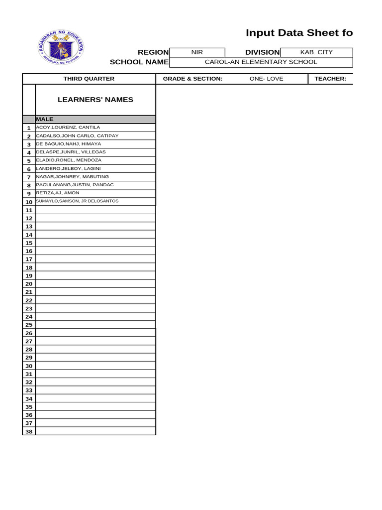 Grade 1 3rd Quarter Matatag | PDF | Philippines