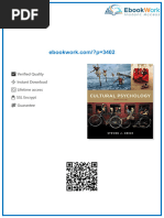 Culture and Psychology 1764087271 | PDF | Psychology | Value (Ethics)