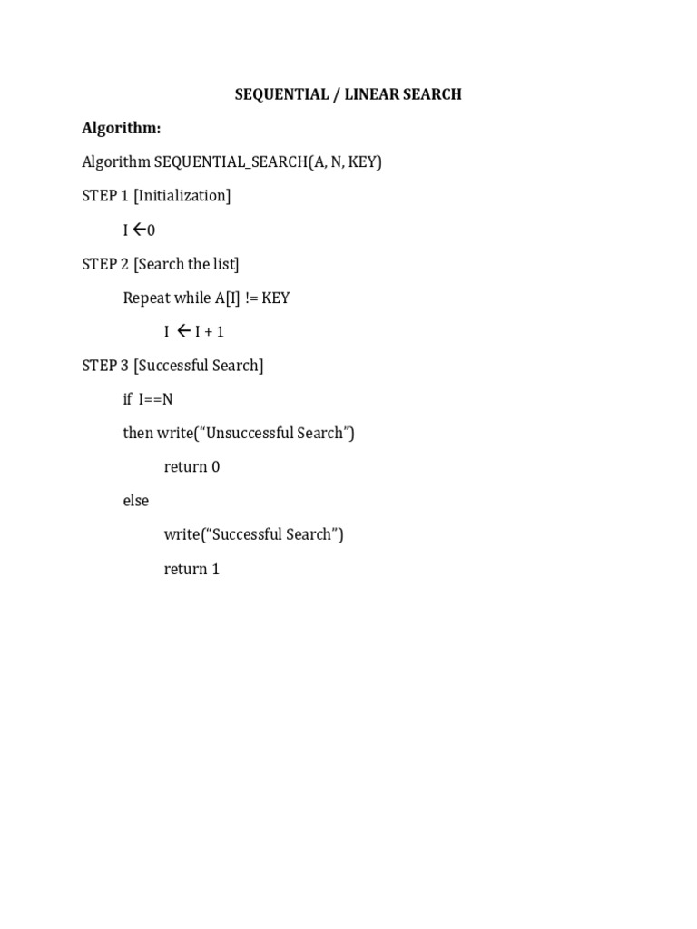 Unit 5 Searching Sorting | PDF | Computer Programming | Algorithms And ...