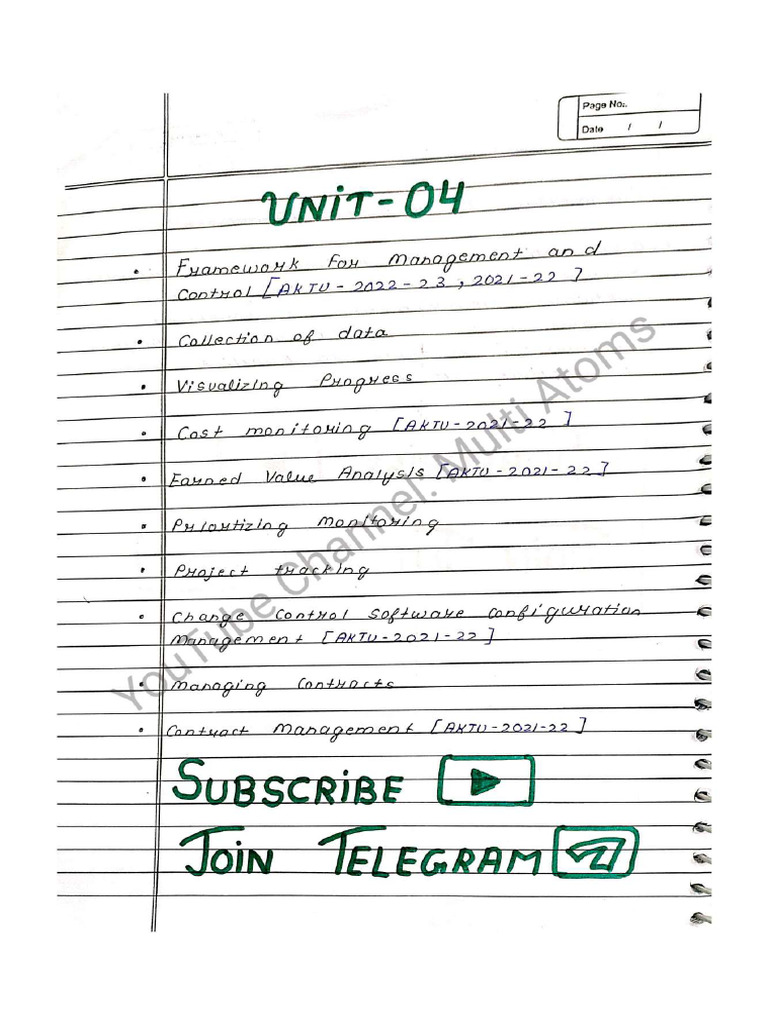 Spm Unit 4 Stuhive Notes | PDF