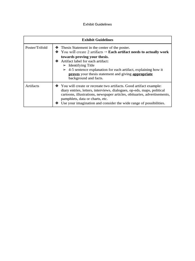 2025+Exhibit+Guidelines | PDF