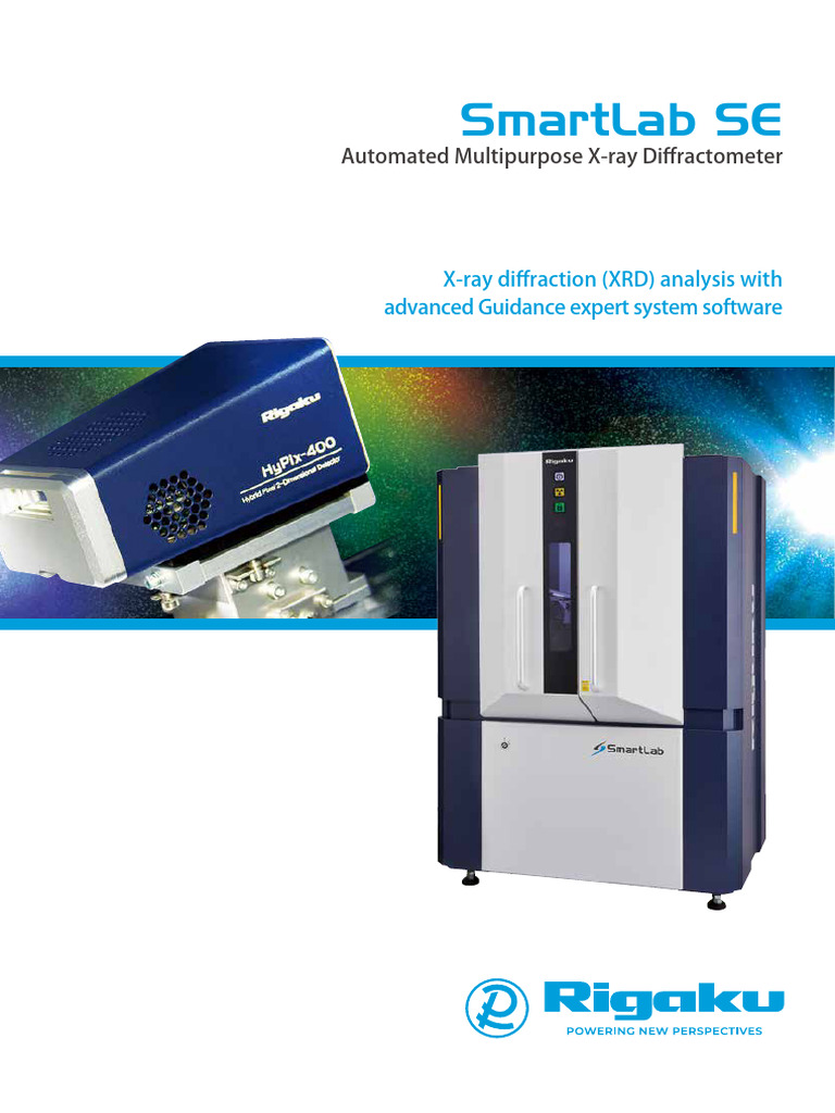1. X-Ray Diffractometer (Rigaku SmartLab SE, Single Phase) | PDF ...