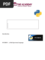 Learn Python with mBlock Tutorial | PDF | Python (Programming Language ...