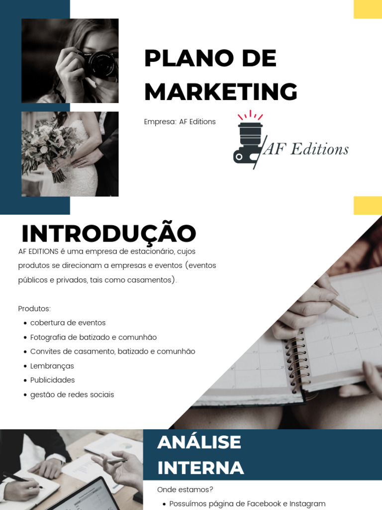 Plano de Marketing | PDF | Facebook | Economia