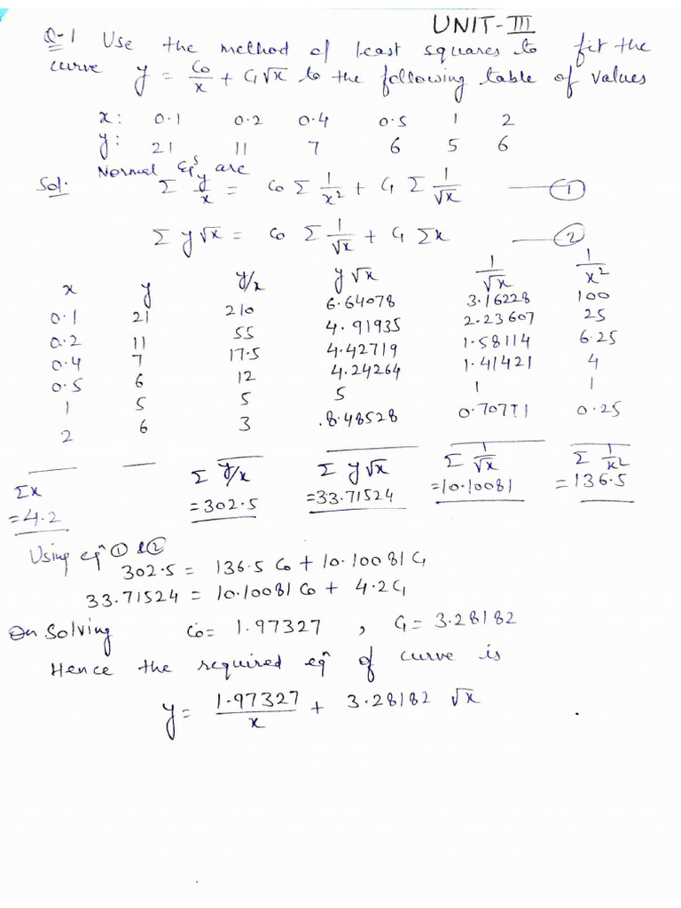 unit 3 math imp | PDF