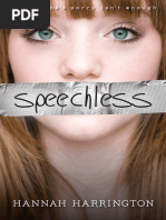 Download Speechless by Hannah Harrington - Chapter Sampler by HarlequinAustralia SN103772288 doc pdf
