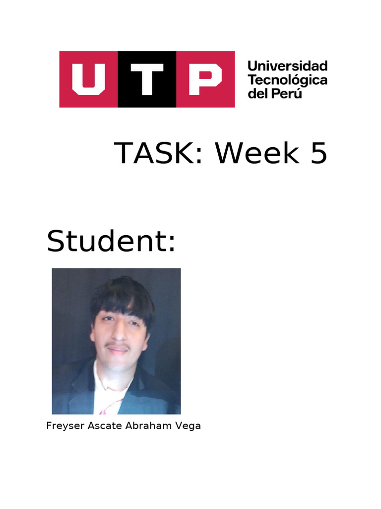 TASK Week 5 | PDF
