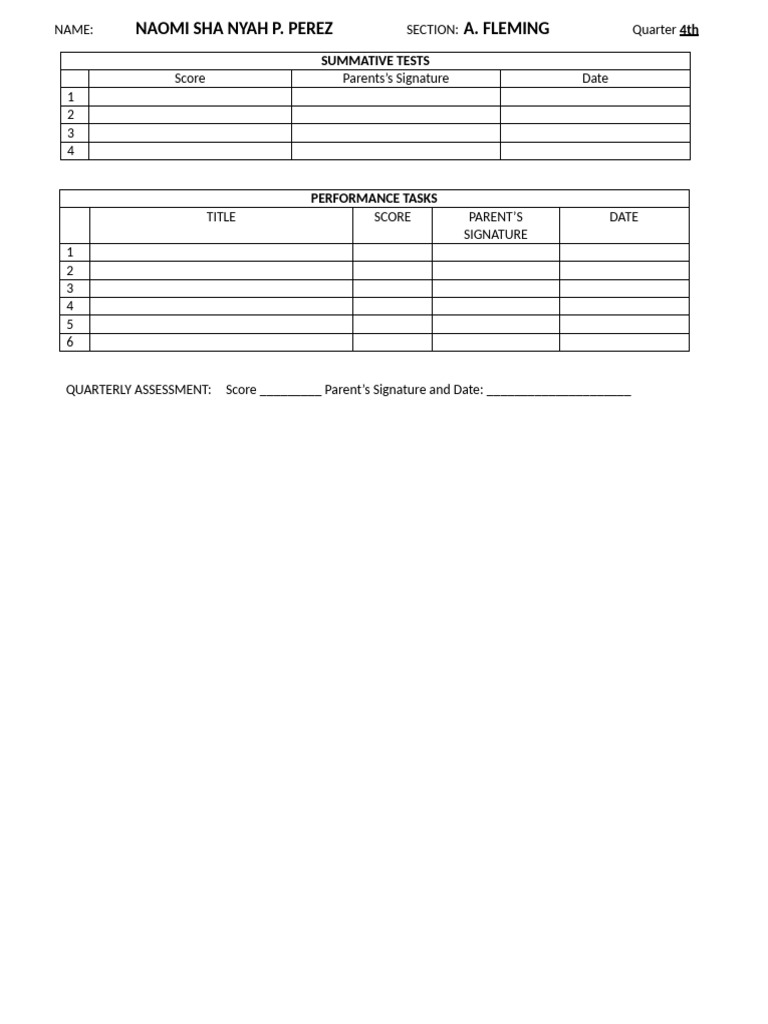 Index Card | PDF