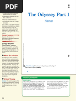 Invocation of the Muse in The Odyssey | PDF | Odysseus | Aeneas