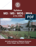 Syllabus - MD Ms Mds Mha