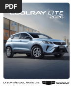 Geely Ex2 Ficha Tecnica 01 | PDF