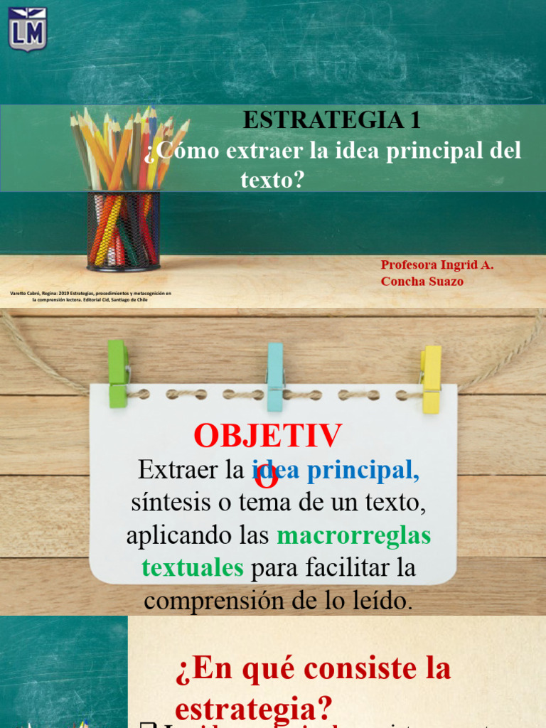 Estrategia-1-Extraer-idea-principal | PDF | Enfermedades y trastornos ...