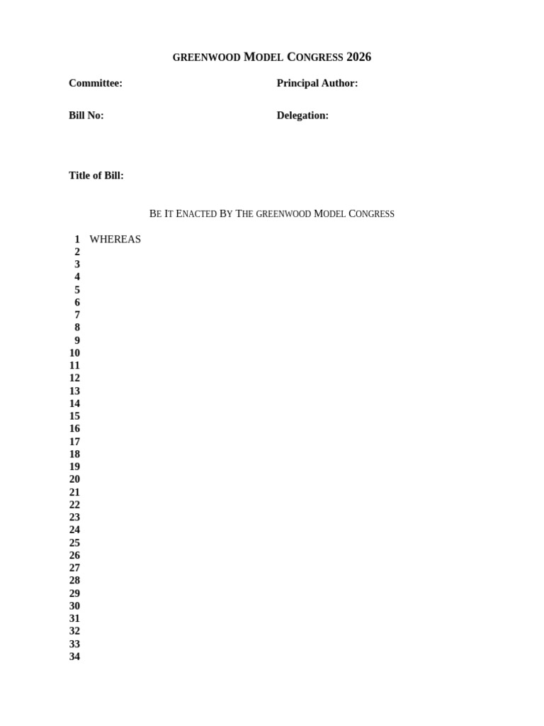 Bill Template | PDF