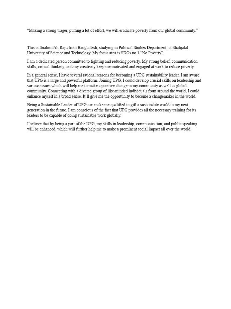 For Video Making Concept UPG | PDF