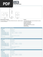 Screwed Flat Plate 45amp Switches