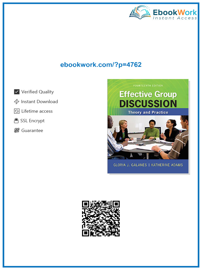 Download Effective Group Discussion: Theory and Practice 14th Edition ...