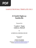 Real Estate Profile Template | PDF