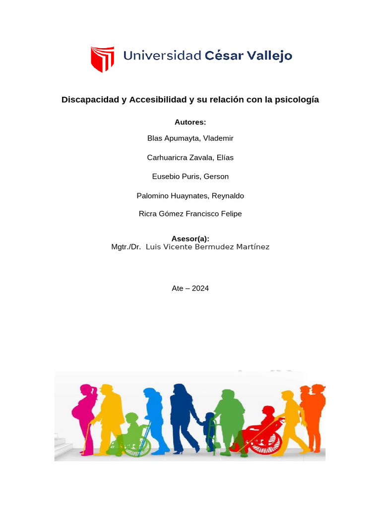 Discapacidad y Accesibilidad y Su Relación Con La Psicología | PDF ...