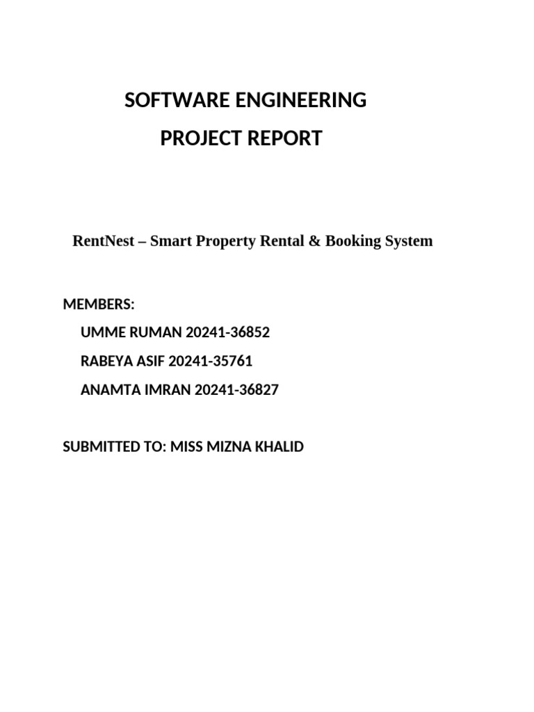 Srs Se Report | PDF | Unified Modeling Language | System