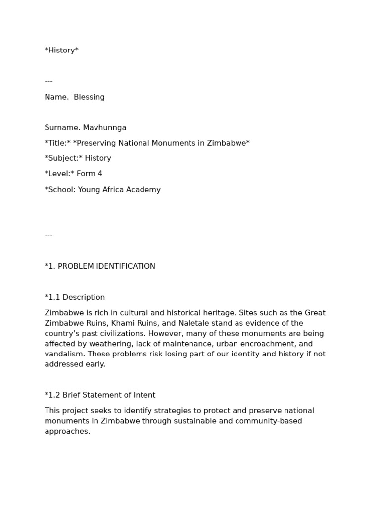 Document (1) history 1 | PDF