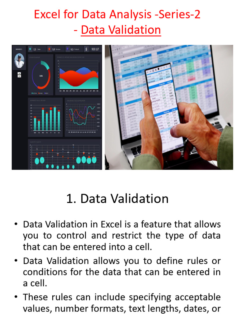 Series 2- pivot & data validation | PDF | Computing | Information Science