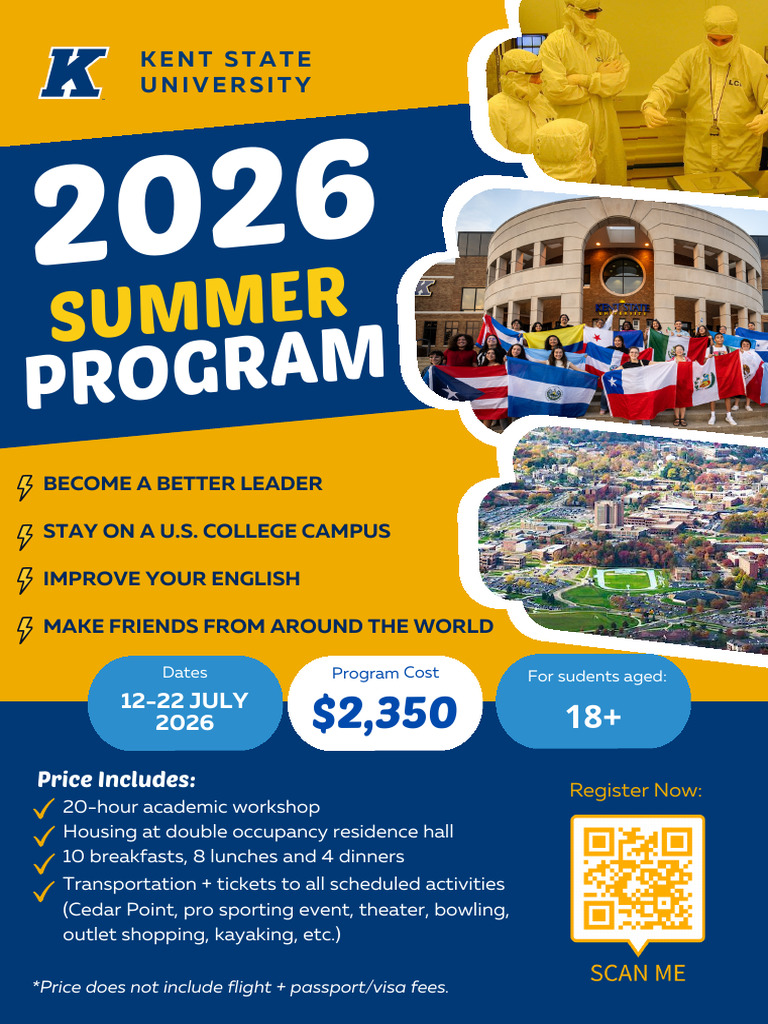 2026 KSU Summer Program Flyer | PDF
