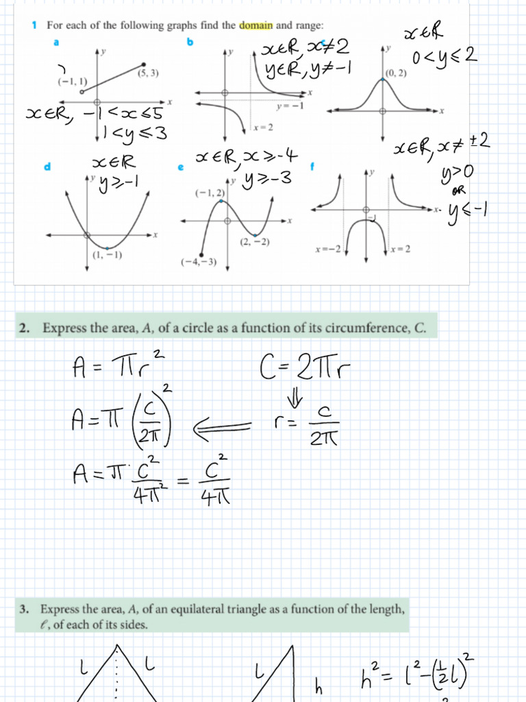 1.3 Composite Functions | PDF